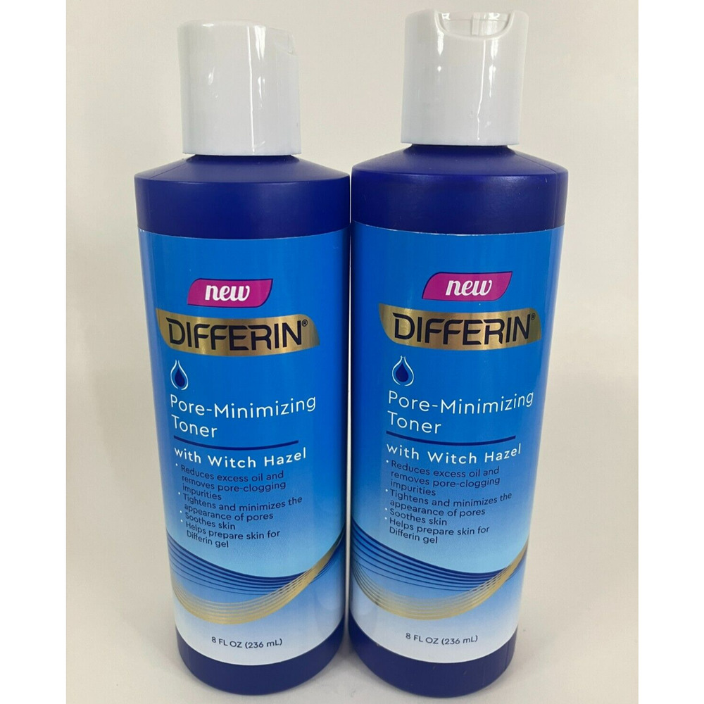 2 Differin Pore Minimizing Toner with Witch Hazel 8 fl oz